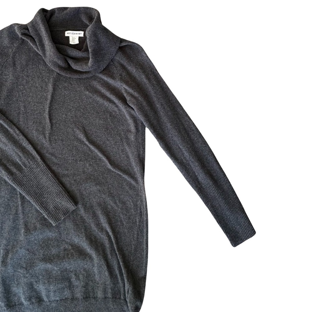 Cowl Long Sweater Sz. M
